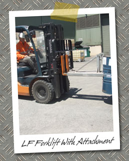 LF Forklift Course - With attachment